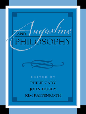 cover image of Augustine and Philosophy
